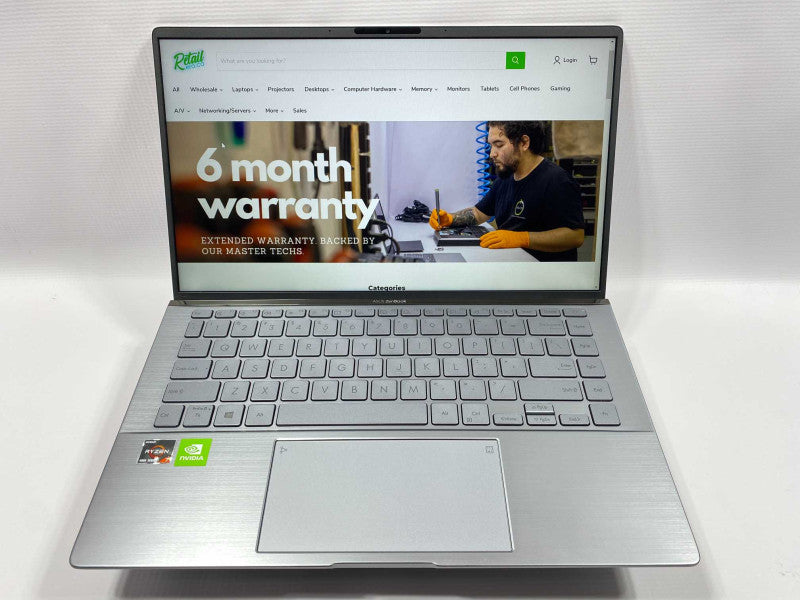 ASUS ZenBook UX434 with AMD Ryzen 7 4700U CPU 16GB RAM & 512GB NVME  -