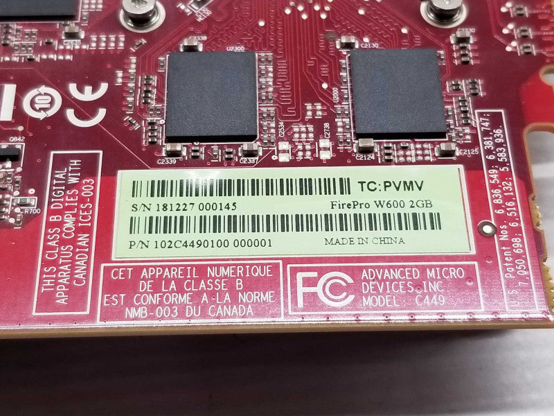 AMD FirePro W600 6x Mini Display Ports Graphics Card 2GB GDDR5  _