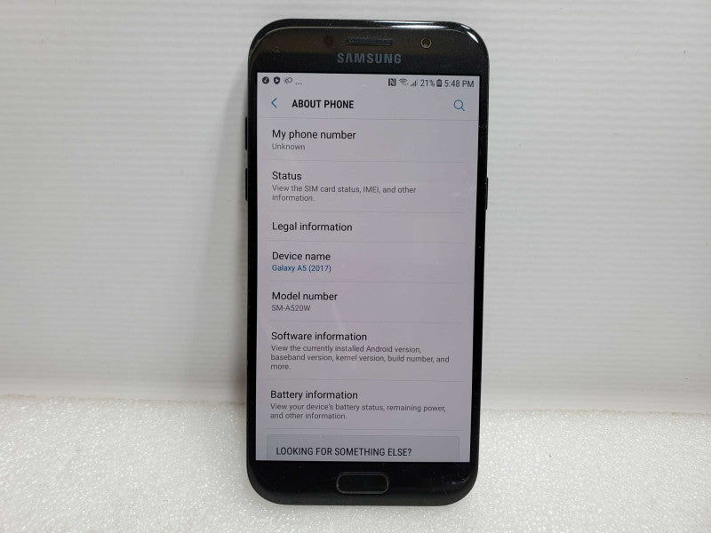 Samsung Galaxy A5 2017 - 5.2\\" - 32GB - Black - SM520W [Unlocked] (