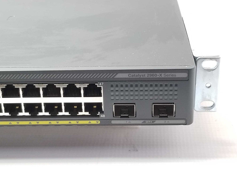 Cisco WS-C2960X-48FPD-L 48 Ports Gigabit PoE Switch 2x 10G SFP+ _