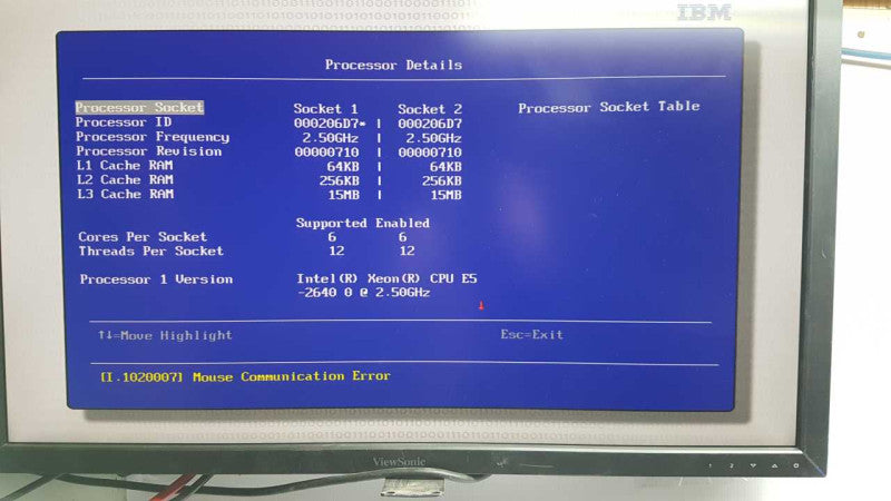 IBM System x3550 M4 2x Xeon E5-2640 @ 2.5GHz 96GB FRU46C9029 READ #