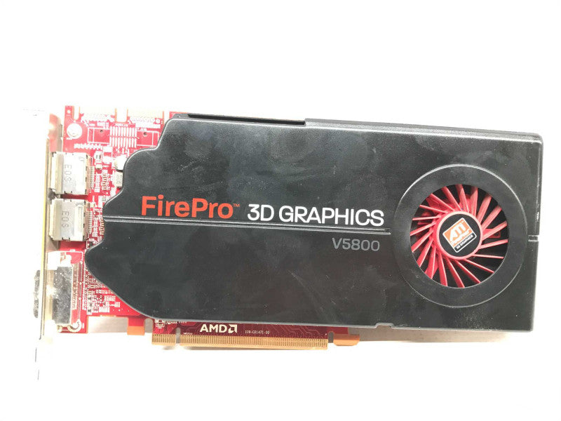 AMD ATI FirePro V5800 1GB GDDR5 DP-DVI 3D Video Graphics Card +
