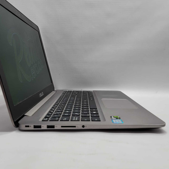 ASUS Zenbook UX510U 4K Intel I7-6500U GTX 950M 8GB 128GB SSD 1TB HDD =