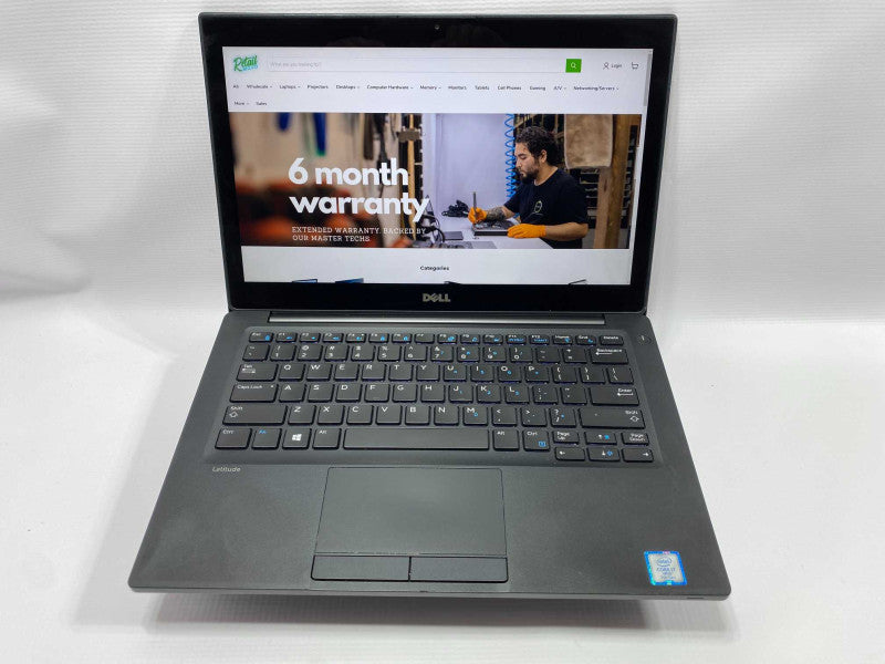 DELL Latitude 7280 TouchScreen with i7-7600U CPU 16GB RAM & 256GB SSD READ  -