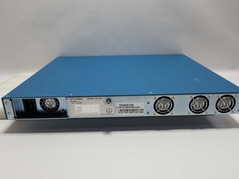PA-820 PALO ALTO PA820 Enterprise Firewall Security Appliance, QTY ~