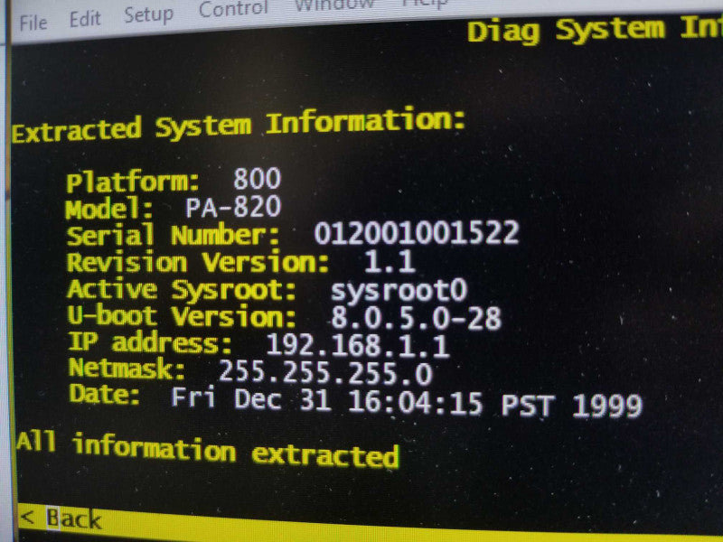 PA-820 PALO ALTO PA820 Enterprise Firewall Security Appliance, QTY ~