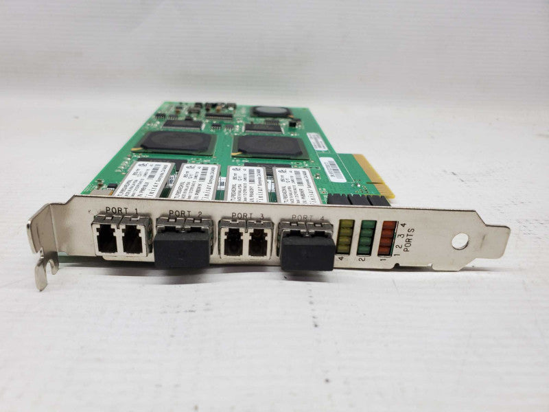 QLOGIC NetApp QLE2464-NAP Quad 4Gb PCI PX2610402-05 A 111-00285 Network Card (