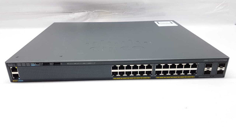 Cisco 2960-x Series 24 Port Switch PoE WS-C2960X-24PS-L / FACTORY RESET #