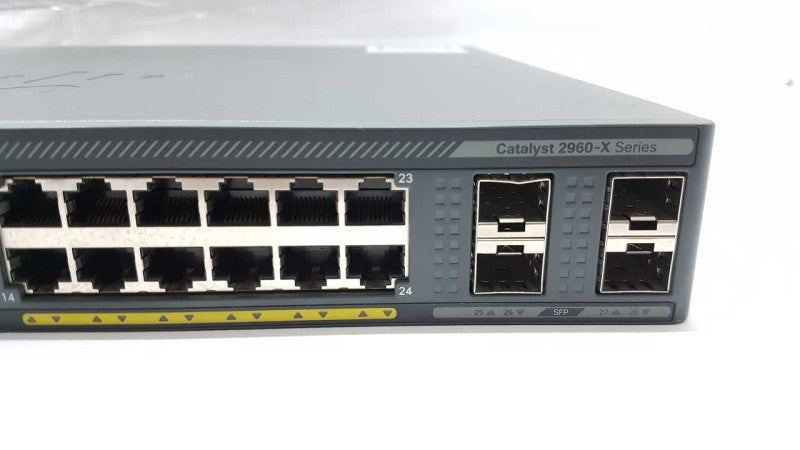 Cisco 2960-x Series 24 Port Switch PoE WS-C2960X-24PS-L / FACTORY RESET #