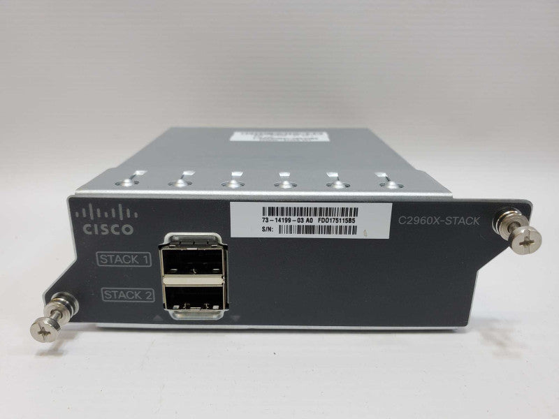 Cisco C2960X-STACK FlexStack-Plus Hot-Swappable Stacking Module For 2960X Swit (