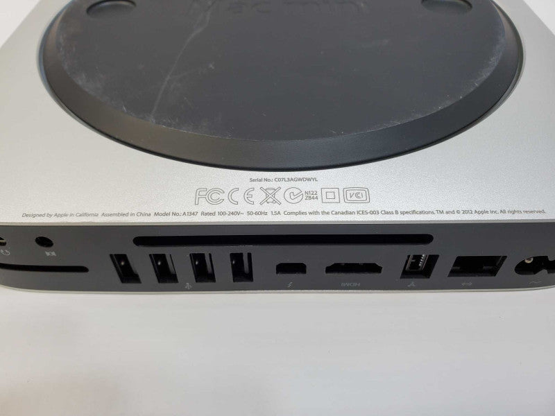 Mac Mini 2012 A1347 Core i5-3210M @ 2.5GHz 4GB Ram 500GB HDD (