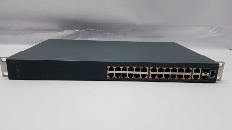 Avaya 24 Port PoE Network Switch 3526T-pWR+ FACTORY RESET