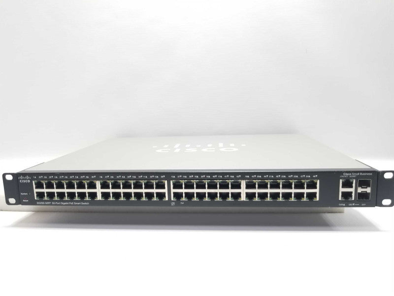 Cisco SG200-50FP 48 ports Gigabit Full-PoE Smart Switch ~