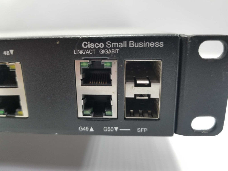 Cisco SG200-50FP 48 ports Gigabit Full-PoE Smart Switch ~