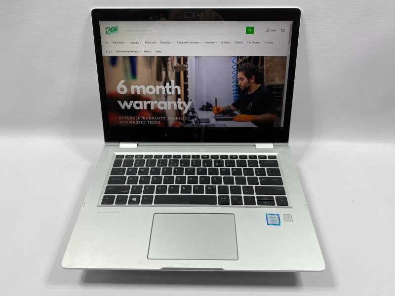 HP EliteBook x360 1030 G2 with i7-6500U CPU 16GB RAM & 256GB NVME Storage  -