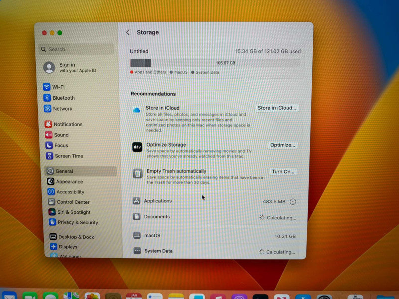 MacBook Air Retina 13-inch 2019 with i5 CPU 8GB RAM & 128GB Storage  -