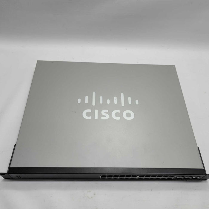 Cisco SG500X-24P PoE Stackable Managed Switch With Rack Mount Ears =