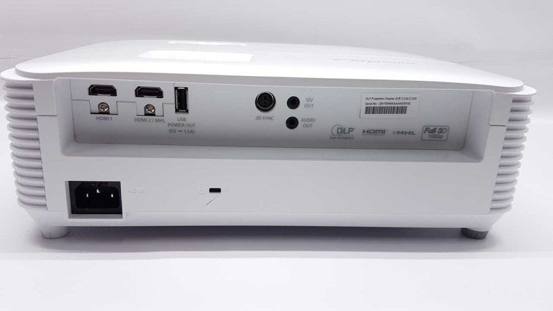Optoma DLP Projection Display W/ Remote VDHDNTe 490 Lamp Hours #