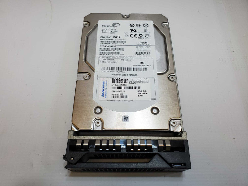 Lenovo ThinkServer RD430 2x E5-2407 @ 2.2 GHz 144GB DDR3 600GB HDD SAS 9240-8i (