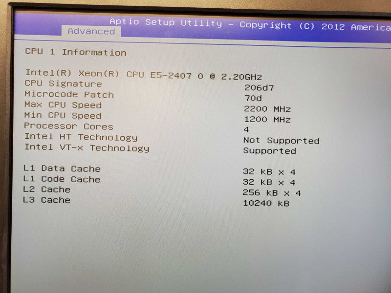 Lenovo ThinkServer RD430 2x E5-2407 @ 2.2 GHz 144GB DDR3 600GB HDD SAS 9240-8i (