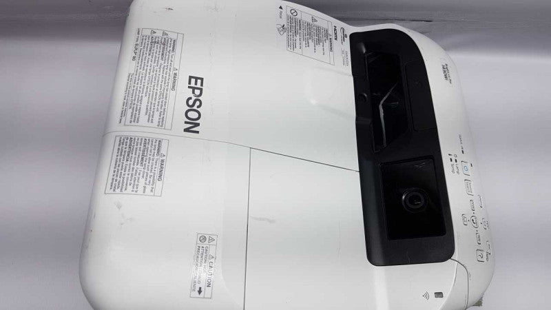 Epson LCD Projector H665A 129 lamp hours see photos HD Throw #