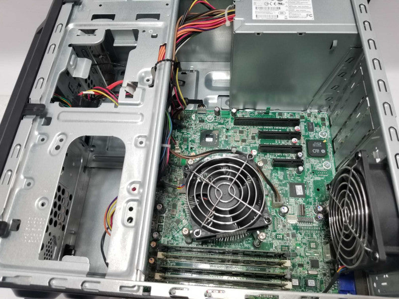 HP ProLiant ML10, Xeon E3-1220(v2) 3.1GHz QC/8GB ECC, NO RAID/HDDs ~