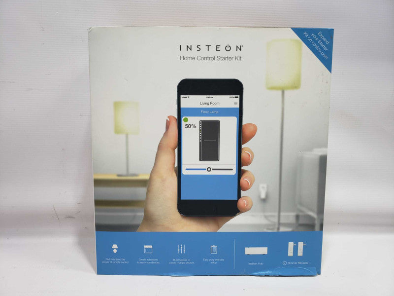 Insteon Home Control Starter Kit with Hub (White) - Open Box
