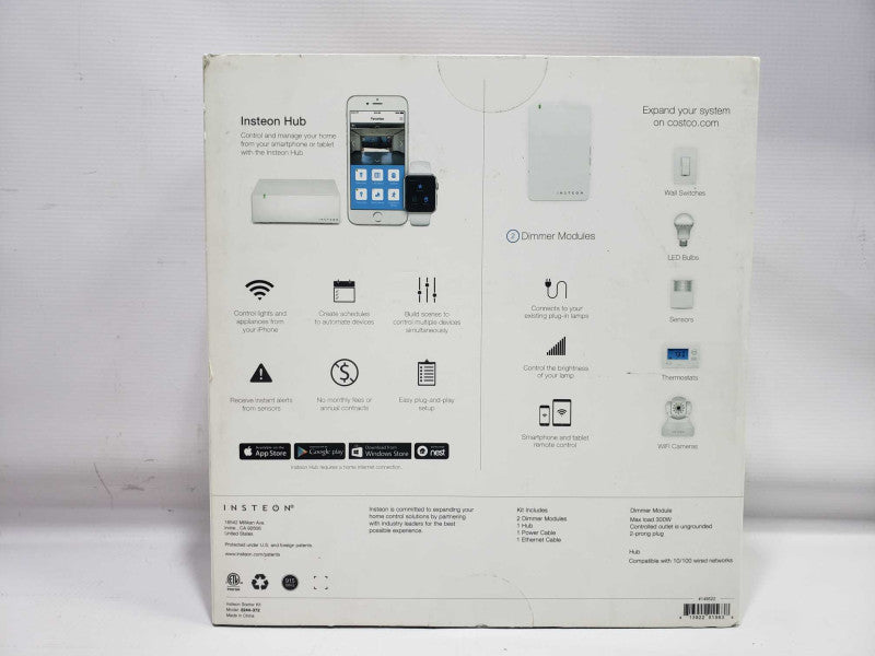 Insteon Home Control Starter Kit with Hub (White) - Open Box