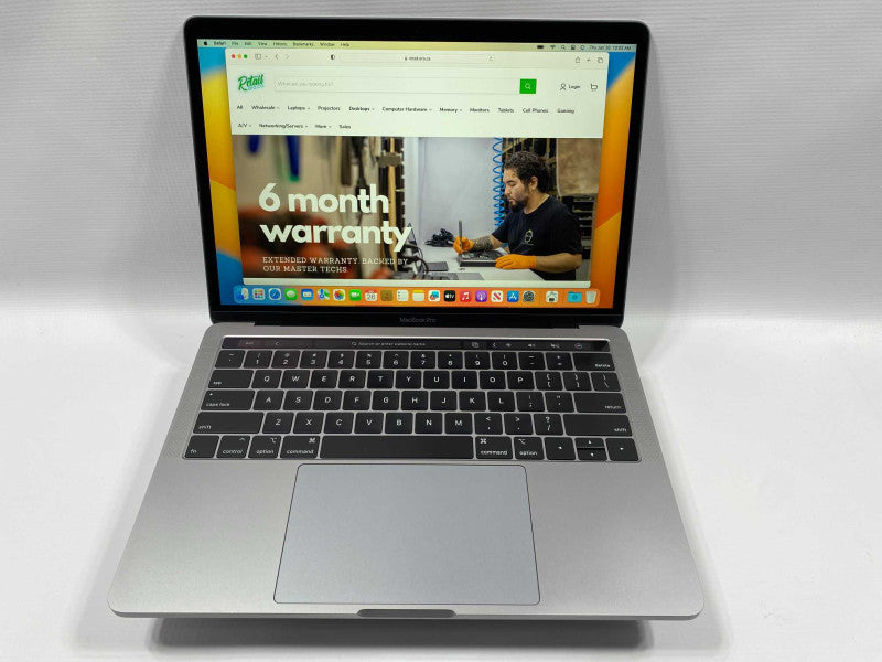 MacBook Pro TouchBar 13-inch 2019 with i5 CPU 8GB RAM & 256GB Storage  -