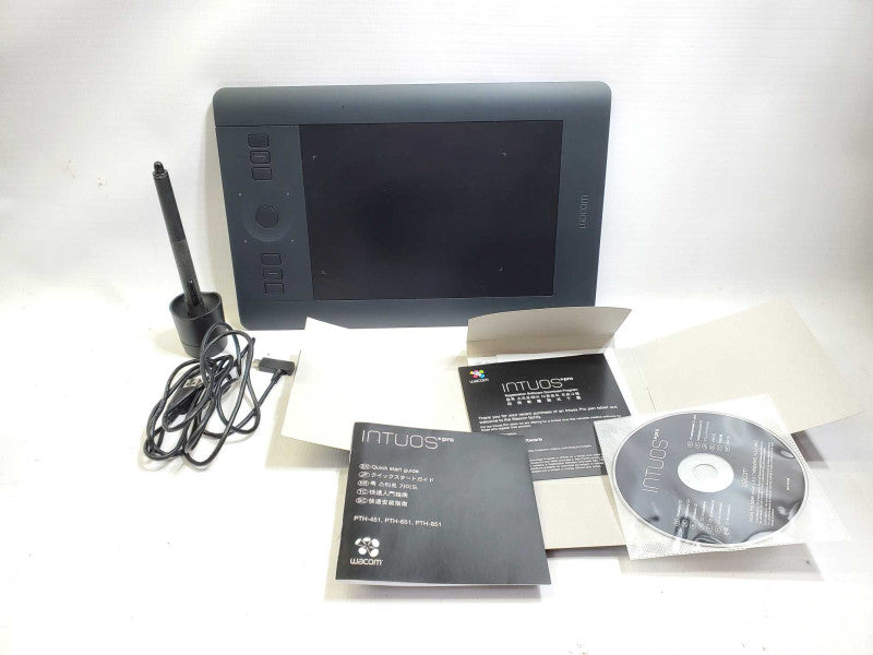 WACOM INTUOS PRO CREATIVE PEN TABLET SMALL BLACK PTH-451 WIRELESS +