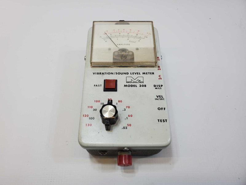 IRD Mechanalysis Model 308 SP511 Vibration / Sound Level Meter (