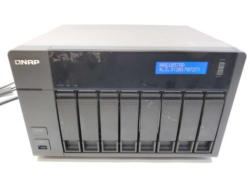 QNAP NAS TS-853A Quad Core CPU @ 1.6 GHz 4GB RAM 16TB HDD [Configured] (