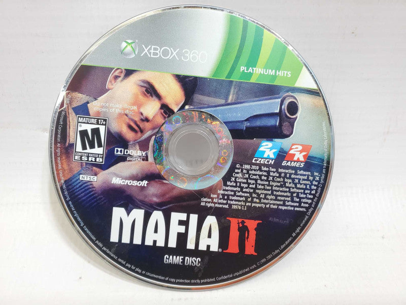 Xbox 360 S console 1439 250GB with 2x controllers, & Mafia II disk +