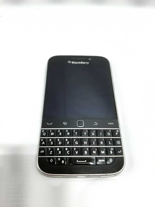 BlackBerry Classic SQC100-4 16GB SIM Locked with Bell Cracked glass Read!