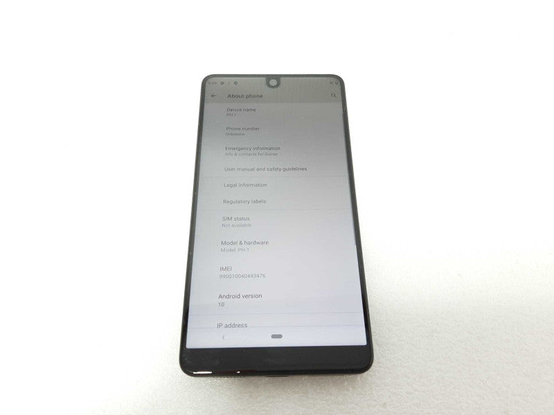 Essential PH-1 128GB Black Moon Unlocked