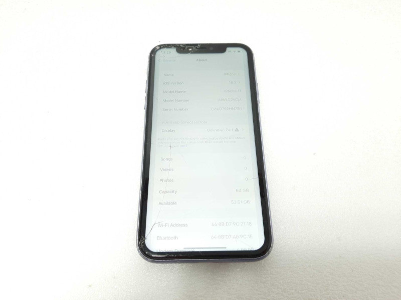 Apple iPhone 11 64GB Factory Reset. Read!