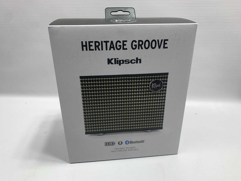 #deal Heritage Groove Klipsch 8hr Bluetooth Portable Speaker (NEW) |