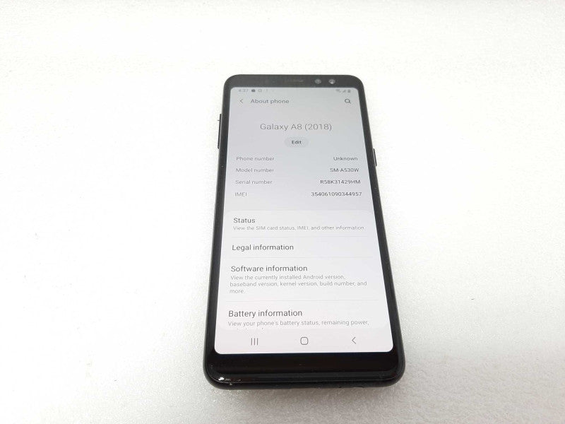 Samsung Galaxy A8 2018 32GB Unlock