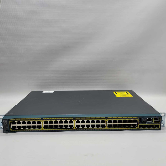 Cisco Catalyst 2960-S Series WS-C2960S-48TS-L Network Switch /w C2960S-Stack