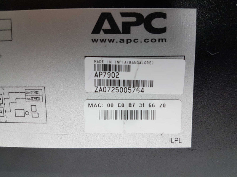 APC AP7902 Power Distribution Units 2U L5-30 30A 120V 16x5-20R #