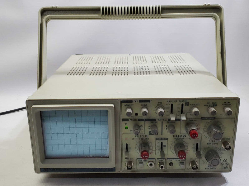 BK Precision 2160A dual trace oscilloscope 60MHz READ +