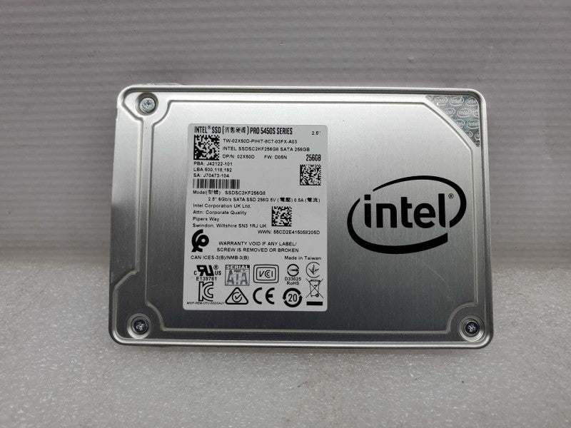 Solid State Drive - 256 GB - Sata 2.5\\" [Intel SSD] (