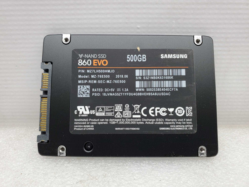Solid State Drive - 500 GB - Sata 2.5\\" [Samsung SSD] (