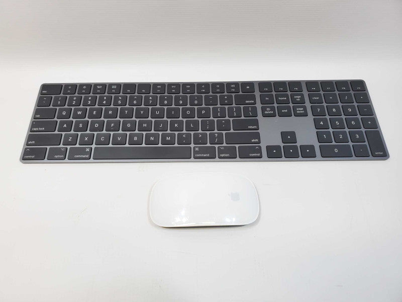 Apple Magic KIT Keyboard 2 [Black] + Magic Mouse 2 [White] (
