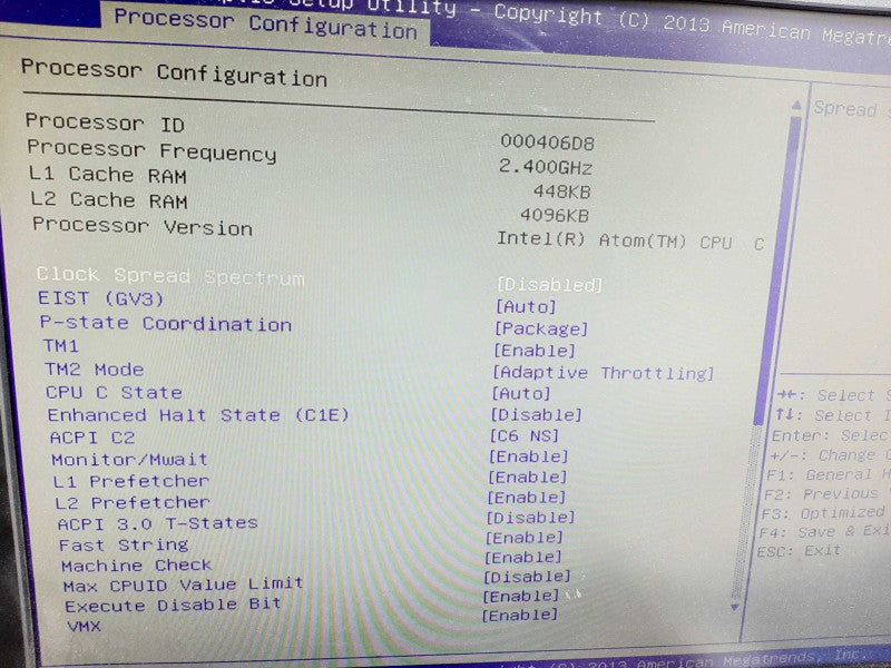 SUPERMICRO 504-2 RACK SERVER 8GB DDR3 2x 4TB HDDs.