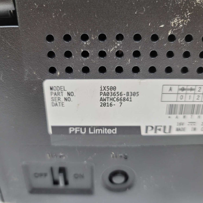 FUJITSU IX500 ScanSnap Document Scanner PA03656-B305 =