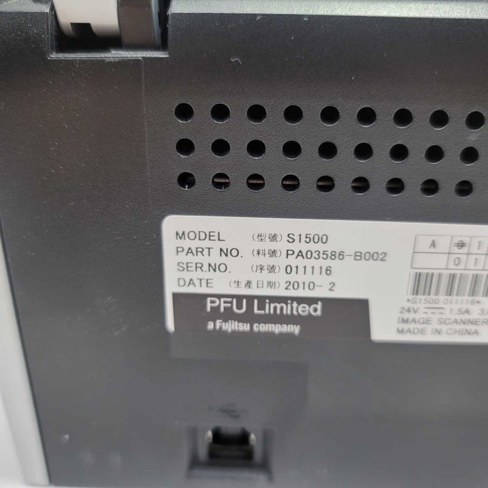 Fujitsu ScanSnap S1500 Instant PDF Sheet-fed Document Scanner =