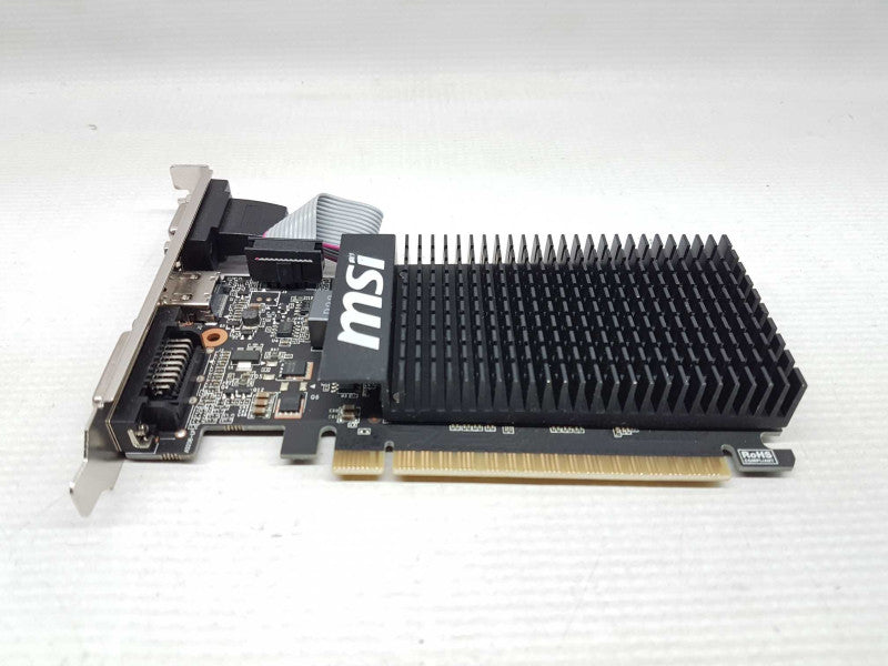 MSI GT 710 1GB DDR3 Low profile Graphics Processing Unit #