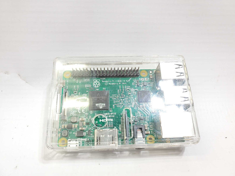 Raspberry Pi 3 Model B V1.2 With Case, 32GB SD +