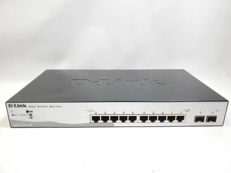 D-Link Web Smart (DGS-1210-10P) 10-Ports External Ethernet Switch +